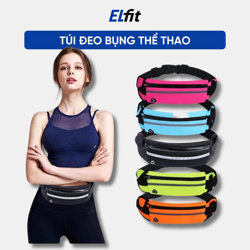 Túi Chạy Bộ - Túi Thể Thao Đeo Bụng Chất Liệu Vải Chống Thấm Đai Đeo Bụng Nam Nữ Đựng Điện Thoại Chơi Thể Thao