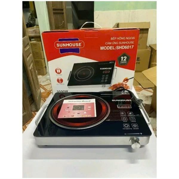 Bếp Hồng Ngoại Cảm Ứng SUNHOUSE SHD6017, Bếp Hồng Ngoại Đơn Sunhou Công Suất Lớn 3500W - Bảo Hành 12 Tháng