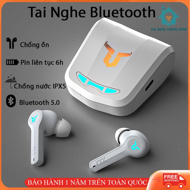 Tai nghe không dây gaming GM8 cao cấp tai nghe bluetooth cảm ứng hỗ trợ đàm thoại chống ồn cực tốt nghe nhạc sống động pin sử dụng 6h liên tục. Bảo hành 1 năm lỗi đổi mới 7 ngày đầu nhận sản phẩm.