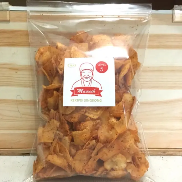 Maicih Keripik maichi Singkong Pedas 150 gr