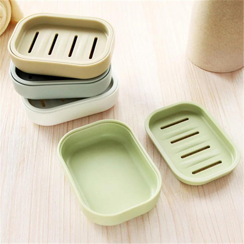 Product Introduction of New Bathroom Dish Plate Case Home Shower Travel Hiking Holder Container Soap Box Plastic Soap Box Dispenser Soap Rack Light 10