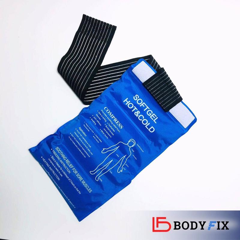  Túi chườm gel nóng và lạnh size nhỏ 17*44cm 480g có dây buộc ice  bag 
