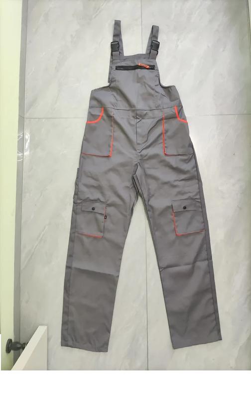 Product Introduction of Bib Overall For Men Women Work Clothes Fly Pockets Painter Coveralls Costume Jumpsuit Mechanic Repairman Uniform Strap Pants4xl 15