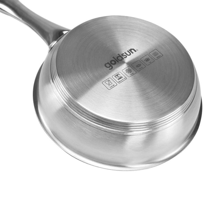 Product Introduction of Chảo inox chống dính Goldsun GPA1450 đáy từ 5 lớp sử dụng trên mọi loại bếp 27