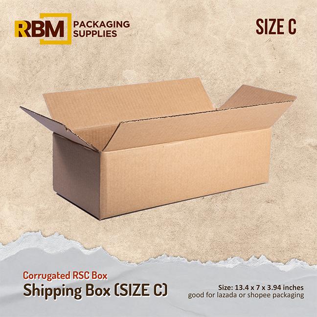 Shipping Box (Small) | RSC Box | Corrugated Packaging Box | Size ...