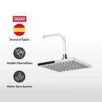 Gambar TATAY LONDON HEAD SHOWER - CHROME dari AZKO ID Kota Administrasi Jakarta Barat 3 Tokopedia