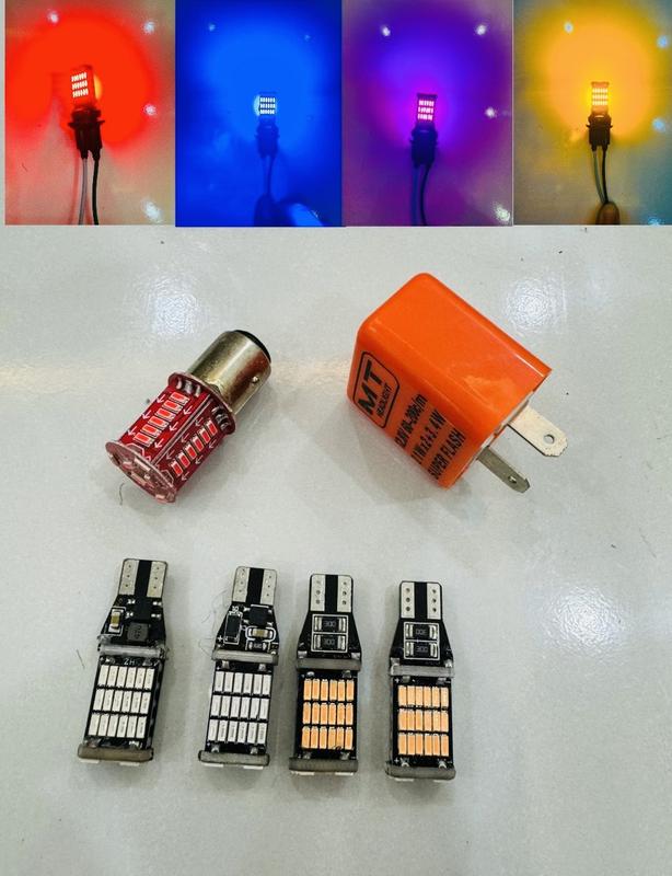 Combo 4 LeD T15 Siêu sáng , chơp chỉnh nhanh chậm và 1 hậu audi ledt 40 đèn xi nhan