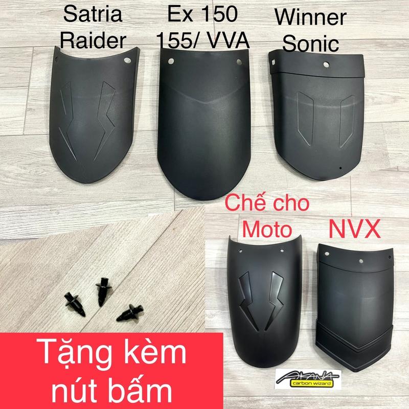 Tặng kèm ốc bấm Dè nối trước chắn bùn cho nhiều dòng xe Winner Exciter Satria Raider Sonic NVX Moto PKL Phụ Kiện Phụ Tùng