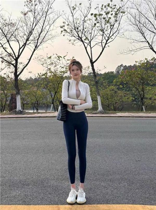 Product Introduction of Bộ Quần Áo Tập Yoga, Dành Cho Nữ, Bộ Sưu Tập Thu Đông, Áo Chạy Bộ Bó Sát Nhanh Khô, Dài Tay, Thích Hợp Để Tập Luyện Pilates, Quần Áo Tập Luyện, Áo Khoác, Năm 2024 22