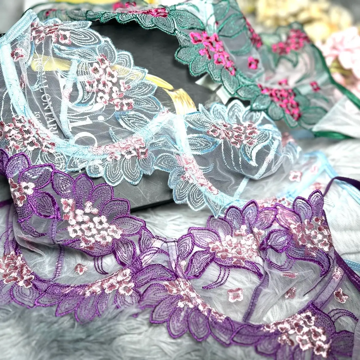 Bra Set Transparant 23028