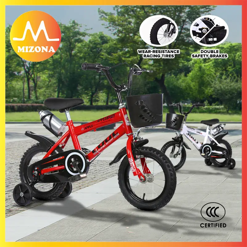 MIZONA 14 Inch Children's Bicycle Cycling Gift Car Child Bicycle Road Bike 14 inch Baby Carriage
