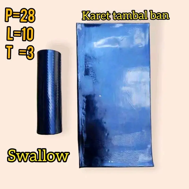 karet tambal ban motor Karet Tambal Ban Bakar kompon compound tambal ban Swallow Original
