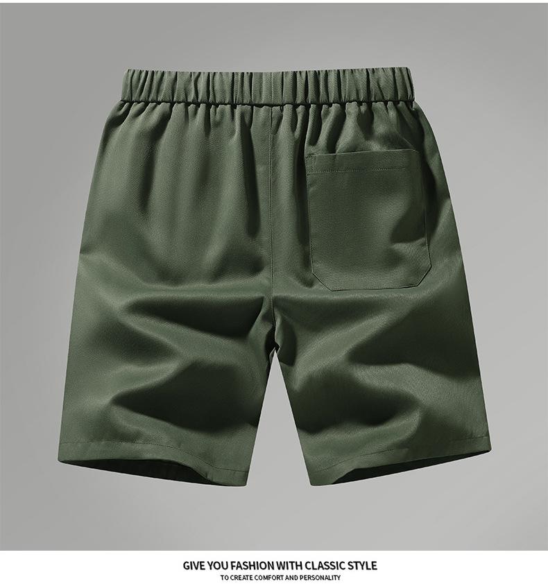 Product Introduction of 2025 Summer Men's Lightweight Ice Silk Shorts - Breathable Quick-Dry Casual Athletic Cargo Shorts (Plus Size) 14