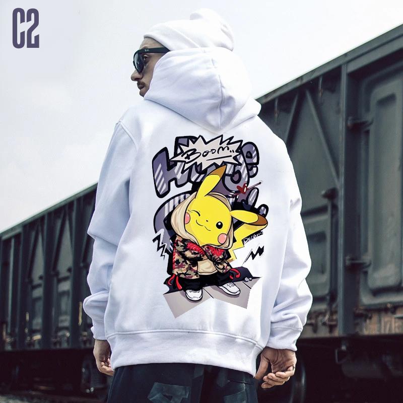 Áo Hoodie Nam Nữ Unisex Form Rộng Nhiều Mẫu Phối Hình Cực Chất Hot Trend, Áo Hoodie Unisex Nam Nữ Form Rộng 2024 Menswear Shirt 6