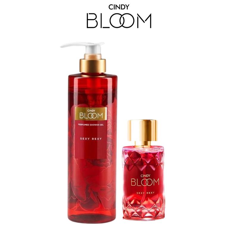   Livestream KOL  Combo Nước Hoa 50ml & Sữa Tắm Nước Hoa 640g CINDY BLOOM Sexy Rexy Mùi Hương Gợi Cảm Quyến Rũ Quà tặng bạn gái Quatangbangai 