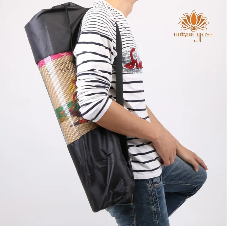 Tas Yoga Parasut / Tas Matras Termurah / Tas Matras Yoga Jaring Hitam Termurah Jakarta 1