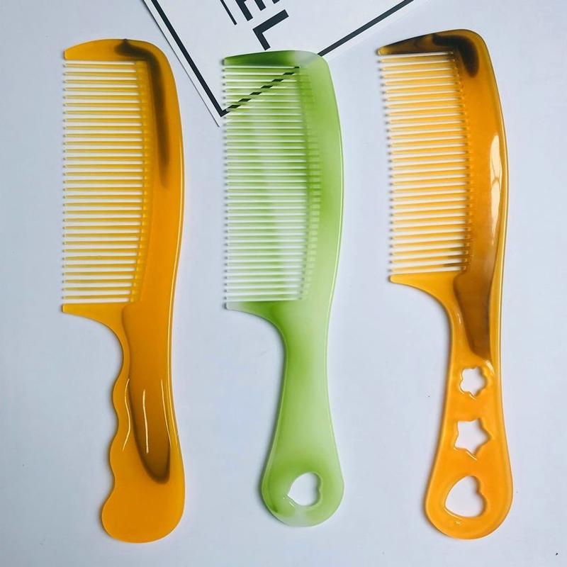 Product Introduction of 10 pieces of nylon comb with free shipping, unbreakable, thickened plastic household comb, professional hairdressing comb set, hairdressing comb 24