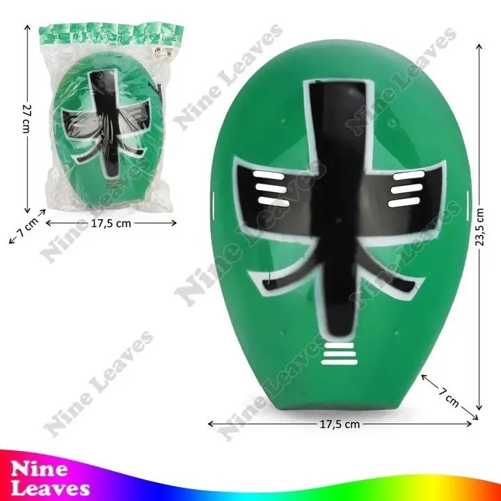 Mainan Topeng Power Rangers Hijau 0