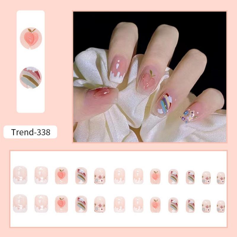 Product Introduction of Đầu Móng Tay Mong Muốn Tinh Khiết, Keo Thạch, Bộ Dụng Cụ Đeo Móng Tay Giả, Miếng Dán Móng Tay Hoàn Thiện, Mùa Thu Và Mùa Đông 55