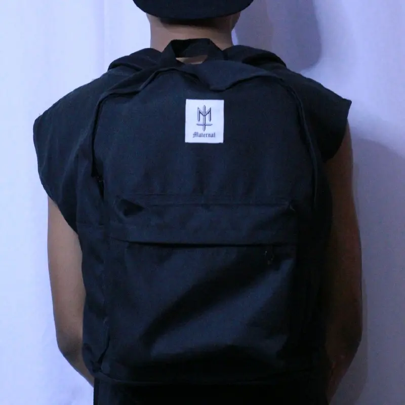 TAS RANSEL BACKPACK MATERNAL DISASTER CODURA HITAM Sekolah Sekolah 5