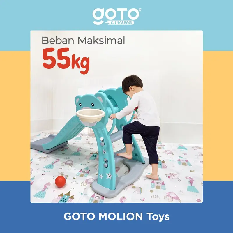 Goto [COD] Molion Perosotan Papan Seluncur Mainan Anak Playground Indoor 3