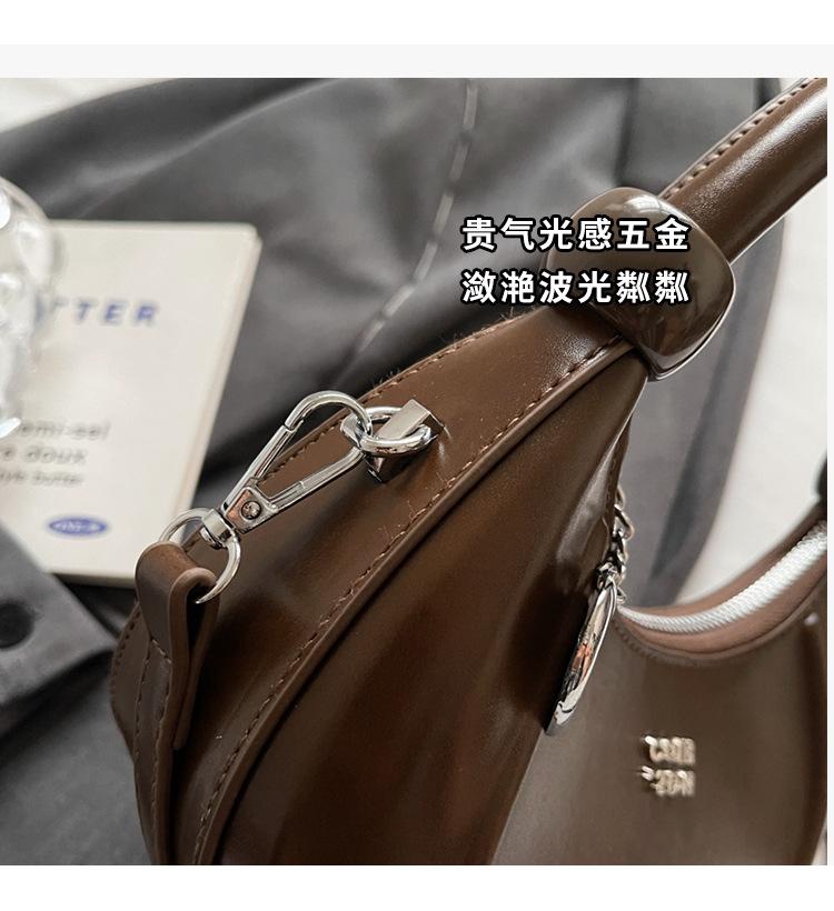 Product Introduction of Túi Lưỡi Liềm, Phong Cách Nam Chio2nd Haili Diary, Da Thật, Túi Xách Mùa Hè Cho Nữ, Túi Đeo Nhỏ Túi Messenger Đeo Vai, Thích Hợp Cho Nữ 12