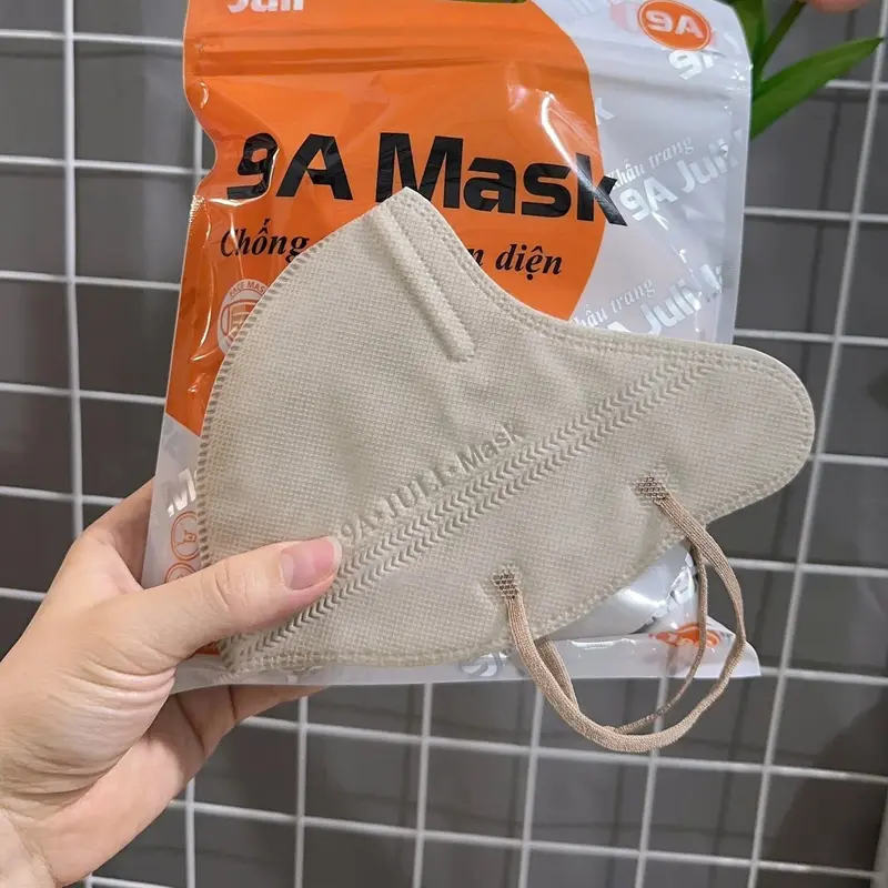 [ Mua 100c tặng 20c 5D] Khẩu trang 9A JULI 5 lớp kháng khuẩn,chống nắng,dày dặn che kín khuôn mặt-KT9A3 4