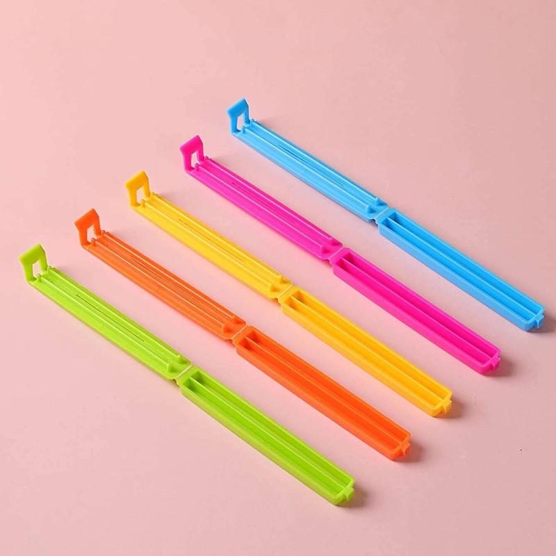 Random Color Food Sealing Clip, Portable Durable Multi-purpose Snack Sealing Clip, Kitchen Food Storage Sealing Clip, Kitchen Food Storage Accessories, Kitchen Gadgets 3