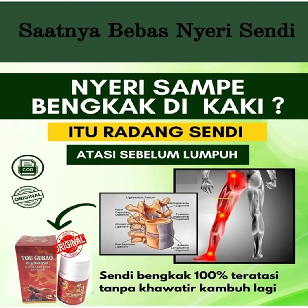 Sense  Kapsul Terapi Alami Cina Saraf Kejepit