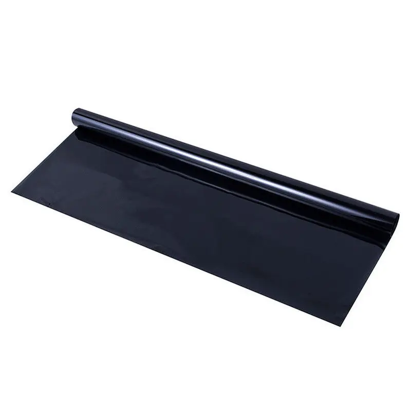 Cuộn Phim Che Nắng Cho Cửa Sổ Kính Màu Đen, 50 * 100CM, VLT, 15%, Xe Hơi, Nhà Cửa 3