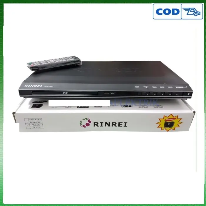 RINREI DVD PLAYER DRN-566 BODY BESI OPTIK - MAGIC ELEKTRO
