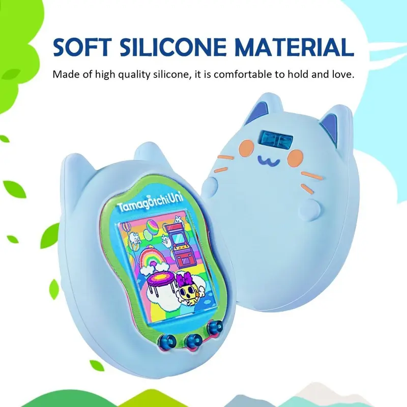 Vỏ Bảo Vệ Silicon Tamagotchi, Thiết Kế Mèo Tamagotchi Uni, Vỏ Bảo Vệ Silicon Cho Thú Cưng, Mới Cho Năm 2024 4