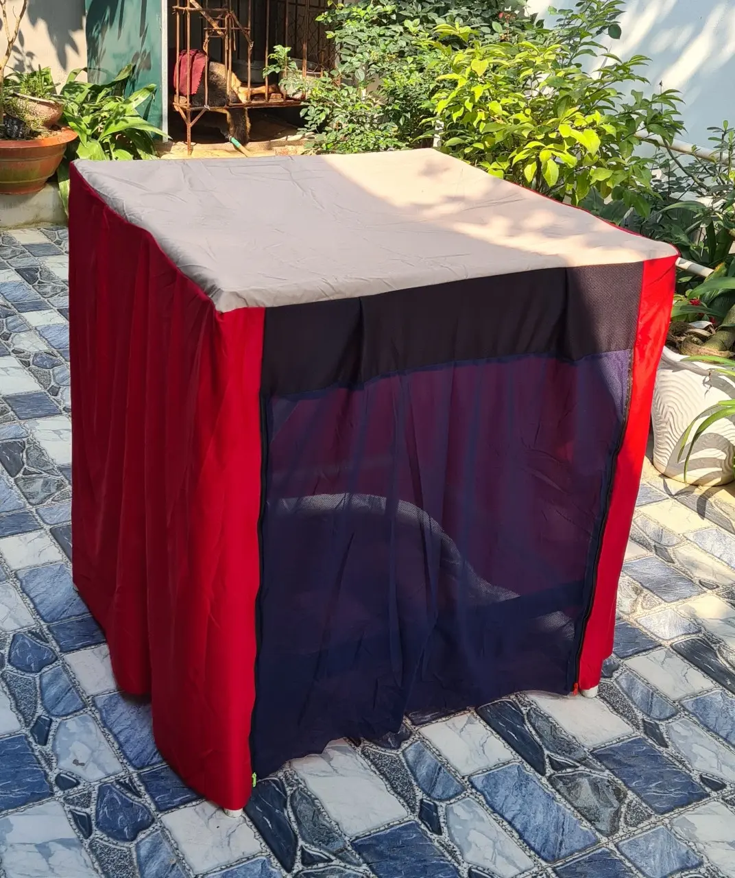 ÁO LỒNG MUỖI VUÔNG. MÀN TRÙM LỒNG GÀ, MÙNG TRÙM LỒNG GÀ, MỒNG CHE LỒNG CHỐNG MUỖI CHO GÀ, VẬT NUÔI.