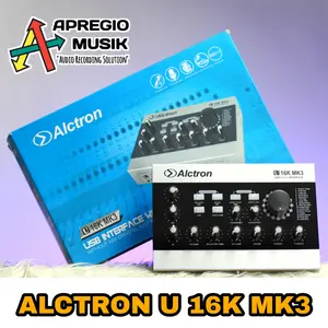 ALCTRON U16K MK3 SOUNDCARD Live Streaming Tiktok with Vocal Effect