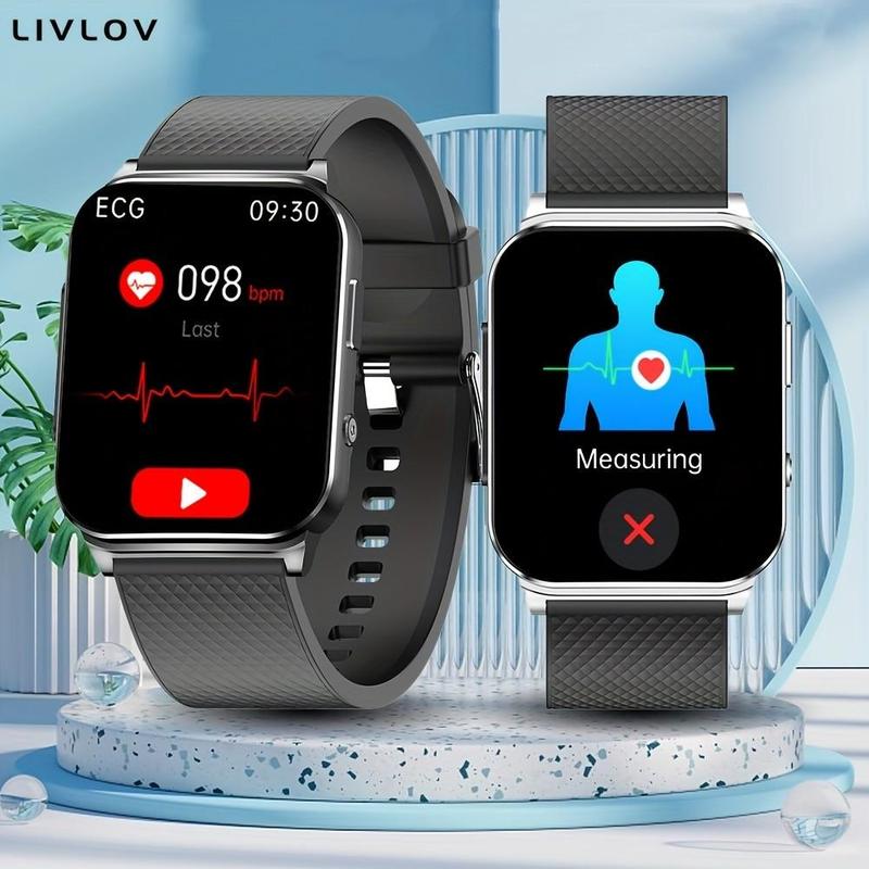 Smart Watch, Fitness Tracker With Heart Rate Monitoring & Sleep Tracking Watch For Women & Men, Multifunctional Sports Watch for iPhone Android Phones, Stocking Fillers Gift 1