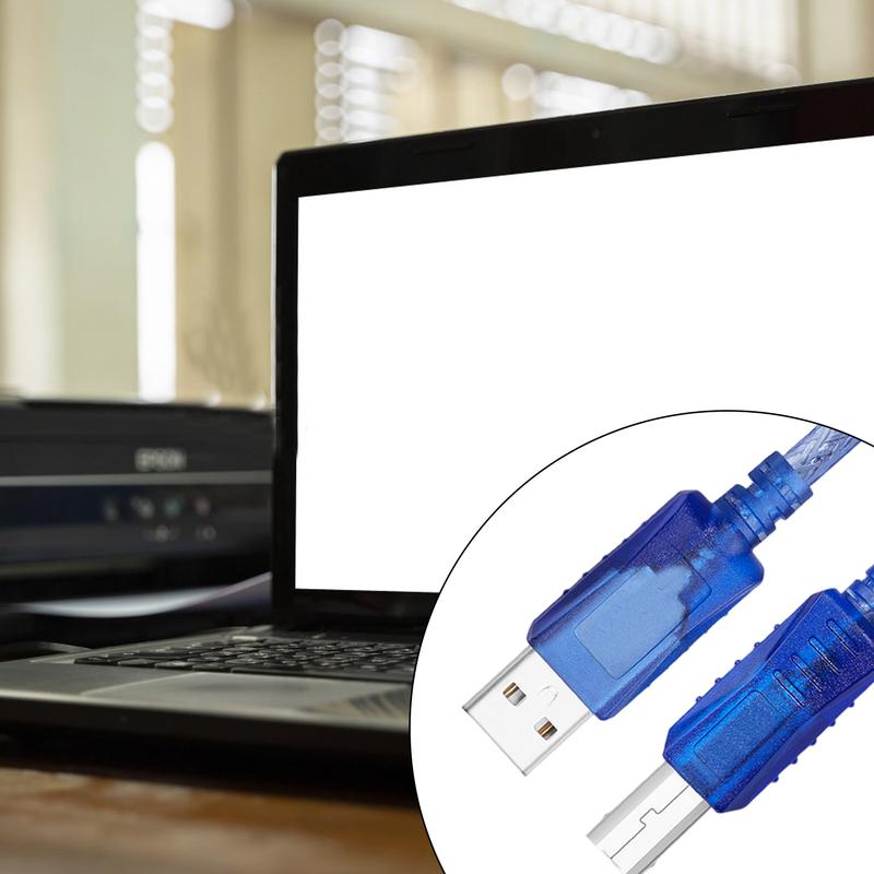 Cáp dữ liệu máy in USB, heihace, Phiên bản USB 2.0, A đến B, Tốc độ cao, Chiều dài 1,8 / 3 / 5M, Dây dữ liệu KVM, Thích hợp cho máy in được kết nối với máy tính 2
