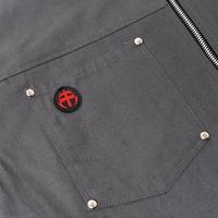 Gambar Metaphores Work Jacket Twill Drown - Grey - M dari METAPHORES.ID Kota Bandung 3 Tokopedia