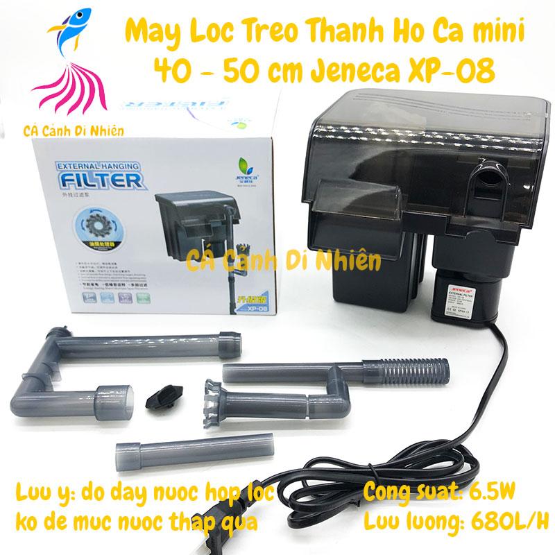 Máy lọc treo thành hồ cá dạng thác nước JENECA XP-08 6.5W cho bể cá cảnh xp08
