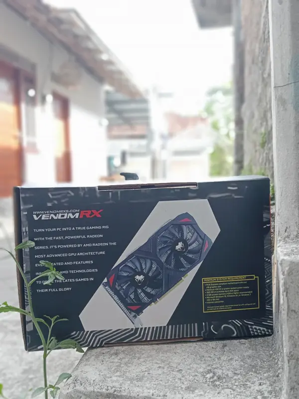 VenomRX Radeon RX 580 8GB GDDR5 256Bit VGA RX580 3