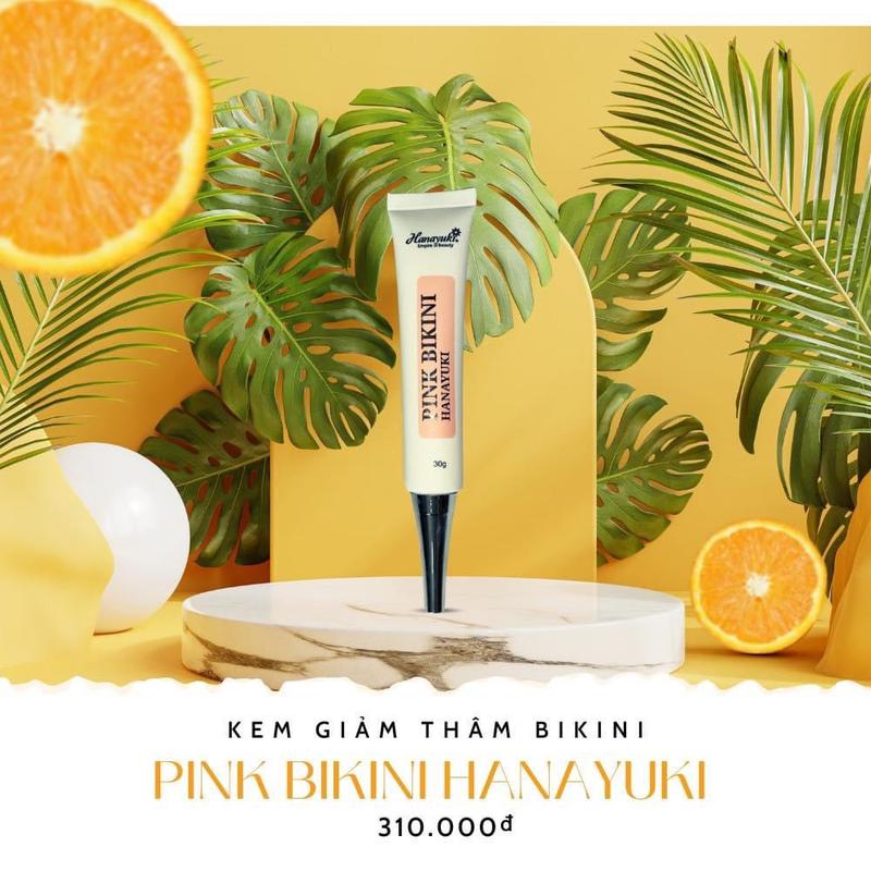 Chính Hãng Kem Giảm Thâm Bikini Hanayuki Dưỡng Da Body Làm Đẹp Da