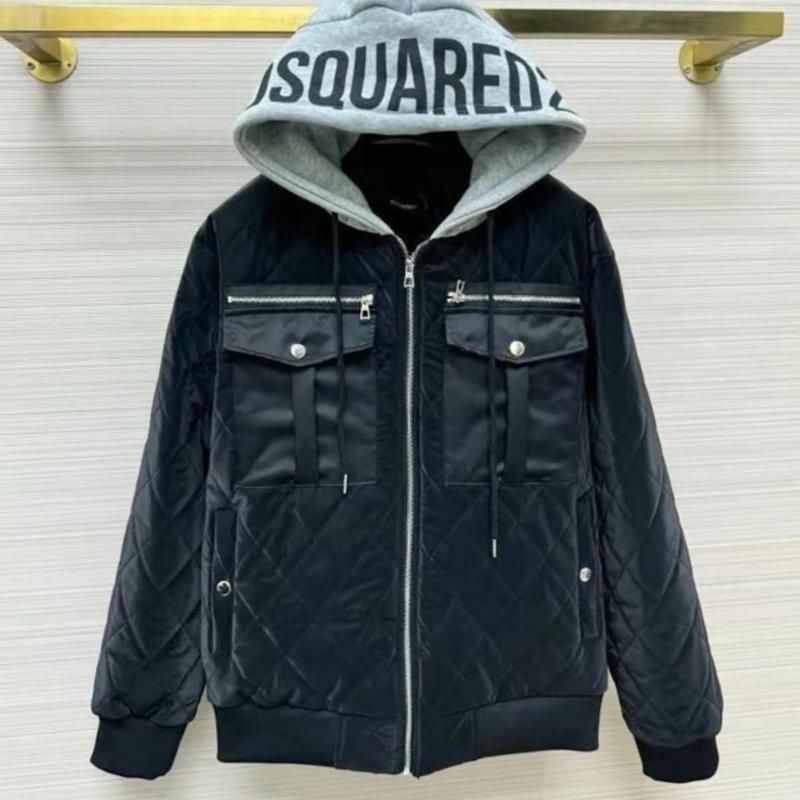 Product Introduction of Áo Phao ĐSQ Trần Trám Phối Mũ Xám Thời Trang Cho Nam - Có Túi, Menswear 4