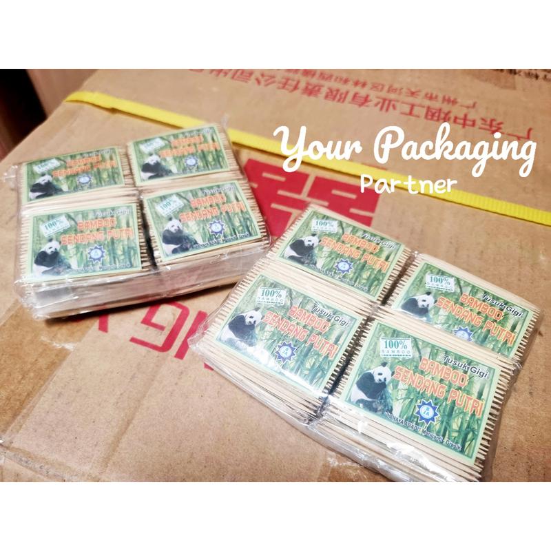 TUSUK GIGI 300 GRAM BAMBU 12 BKS KECIL TOOTH PICK 0