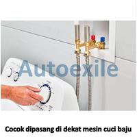 Gambar Water Hammer Arrestor Stainless Steel 1/2 inch - Peredam Arrester Lonjakan Tekanan Air Dalam Pipa - Silver dari Autoexile Kota Medan 4 Tokopedia