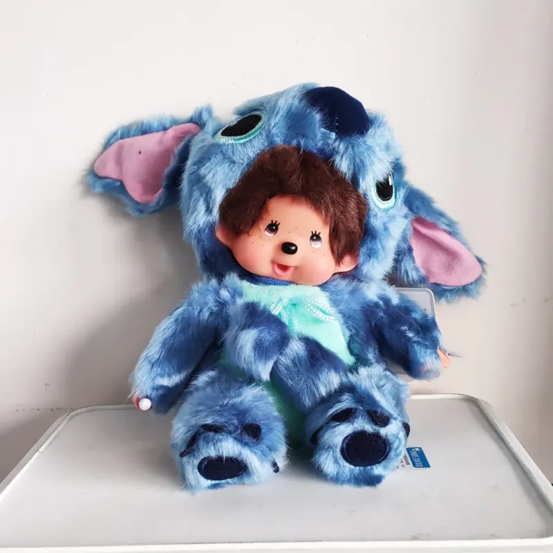 ตุ๊กตาผ้าพลัฌ แฟชั่น Monchhichi Kawaii มาใหม่ ของขวัญ Monchhichi น่ารัก ตุ๊กตาของเล่น Kiki