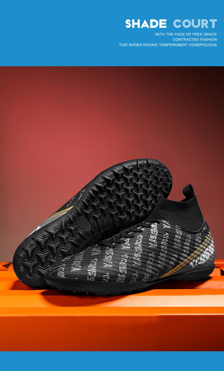 Product Introduction of Football Boots Soccer Cleats Shoes for Men Women Unisex Child Boys Girls Professional Futsal Breathable Training Sneakers High-Tops Spikes D 0 48 44 38 50