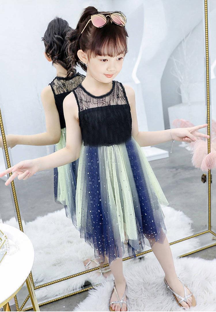 Product Introduction of 2025 Children's Spring and Summer New Dress Girls' Veil Dress Western Style Festival Cute Princess Children and Teens' Clothing Women's Pettiskirt 18