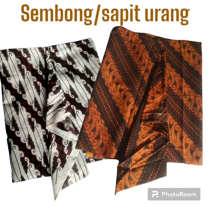 sapit urang instan siap pakai ukuran anak TK sampai dewasa jumbo plus ikat kepala motif disamakan bisa di atur lebar pinggangnya 0