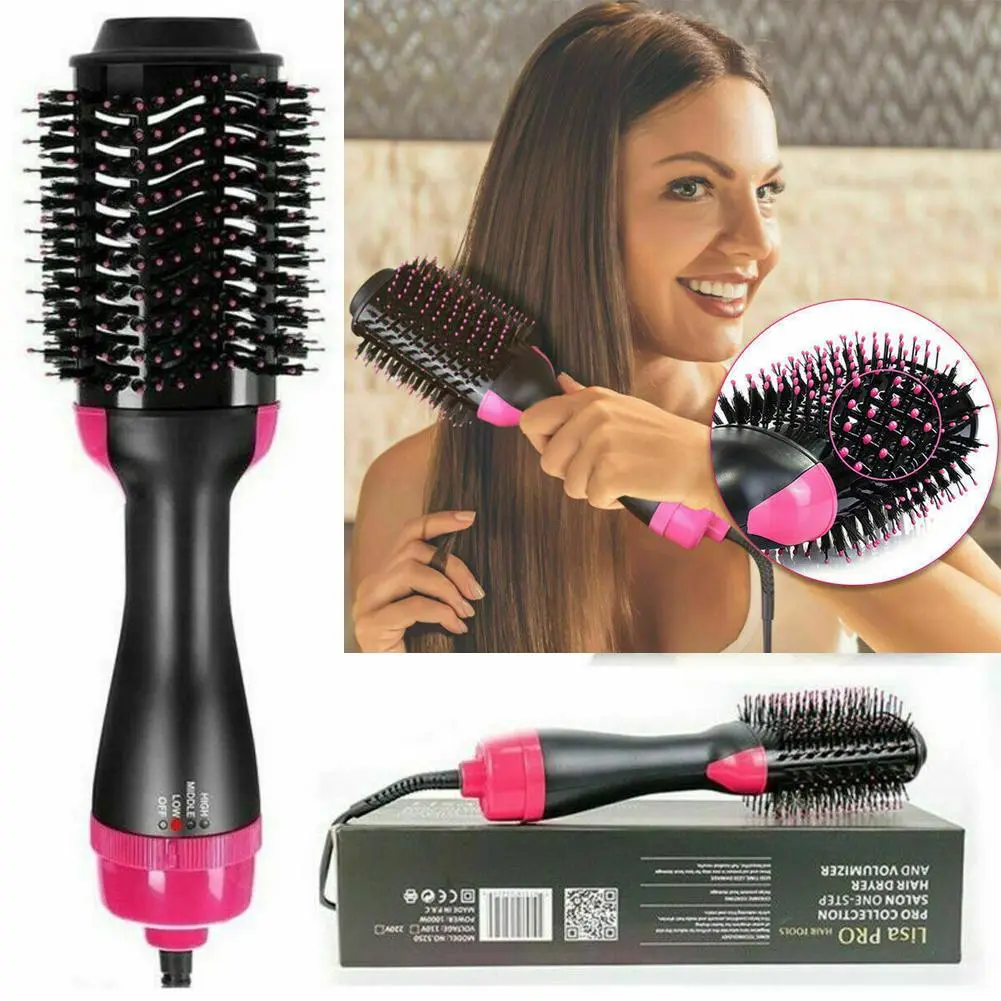 One Step Hair Dryer Style Hair Dryer 3 in 1 Negative Ion Hot Air Dryer Curly Hair Straight Hair Style Hair Comb