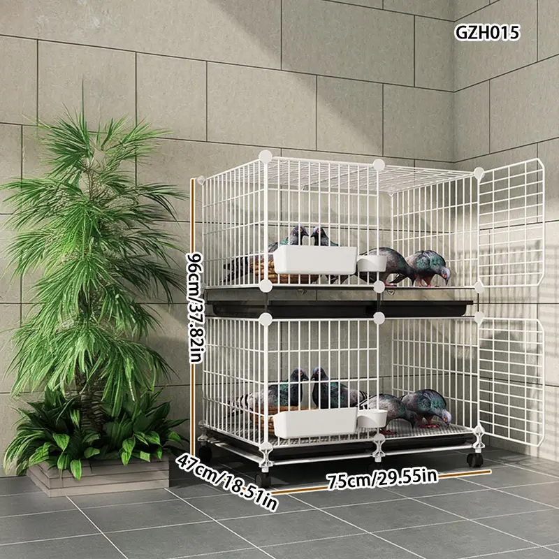 Bird Cage, Multi-layer Bird Cage, Bird Cage for Home, Bird Cage for Pigeon, Duck, Parrot, Pet Supplies, Pet Cage, Bird Supplies 3