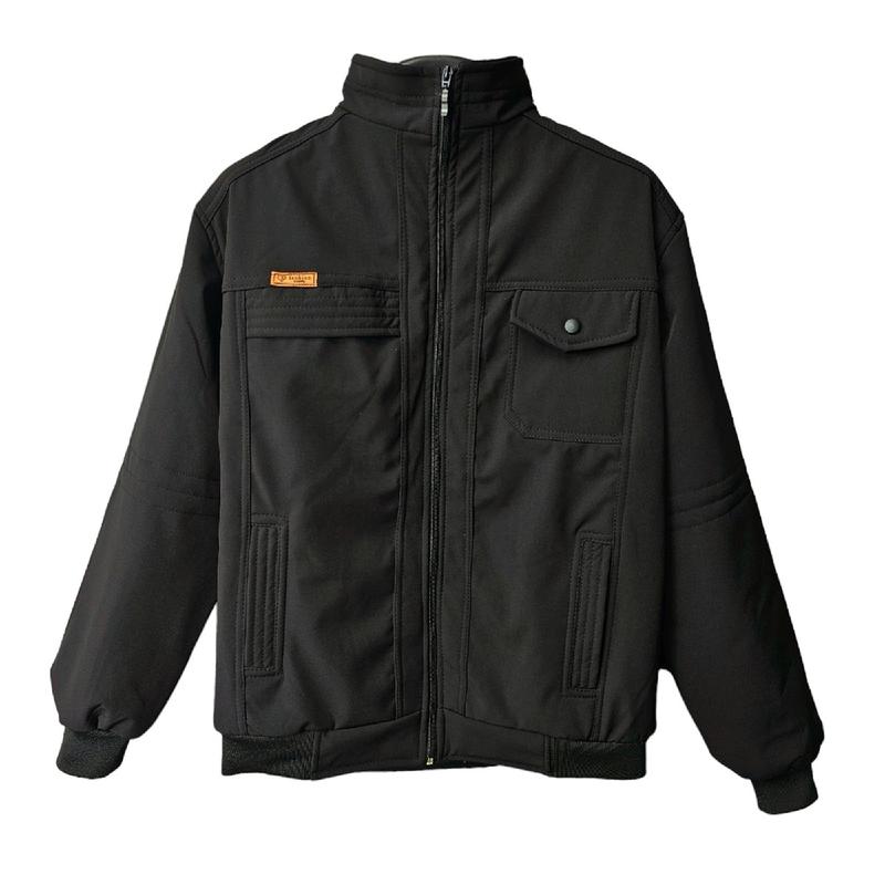 Áo khoác nam trung niên cổ trụ lót lông Fashion quality, dày dặn, thanh lịch, phù hợp thời tiết lạnh giá mùa đông - Jacket - Menswear Nhung